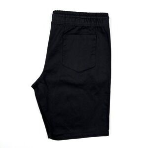 Red Rhino Mens‎ XL Black Drawstring Elastic Waist Stretch Cotton Blend Shorts